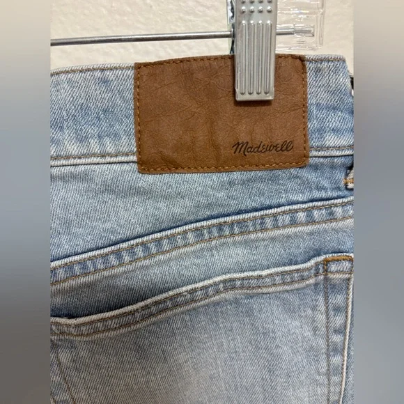 Madewell Men's 1991 Straight Jeans in Light Wash Blue Size 30x34 Casual,Preppy - Picture 6 of 13